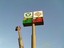 gas station sign prices